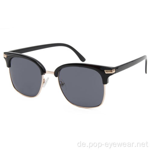 Gute Qualität Frauen-Metallkombinations-Sonnenbrille zum Verkauf